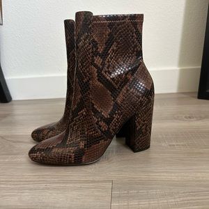 Brown ankle boots Aldo